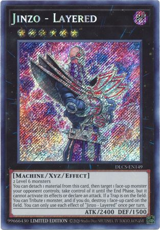 Jinzo - Layered - DLCS-EN149 - Secret Rare - Limited Edition available at 401 Games Canada