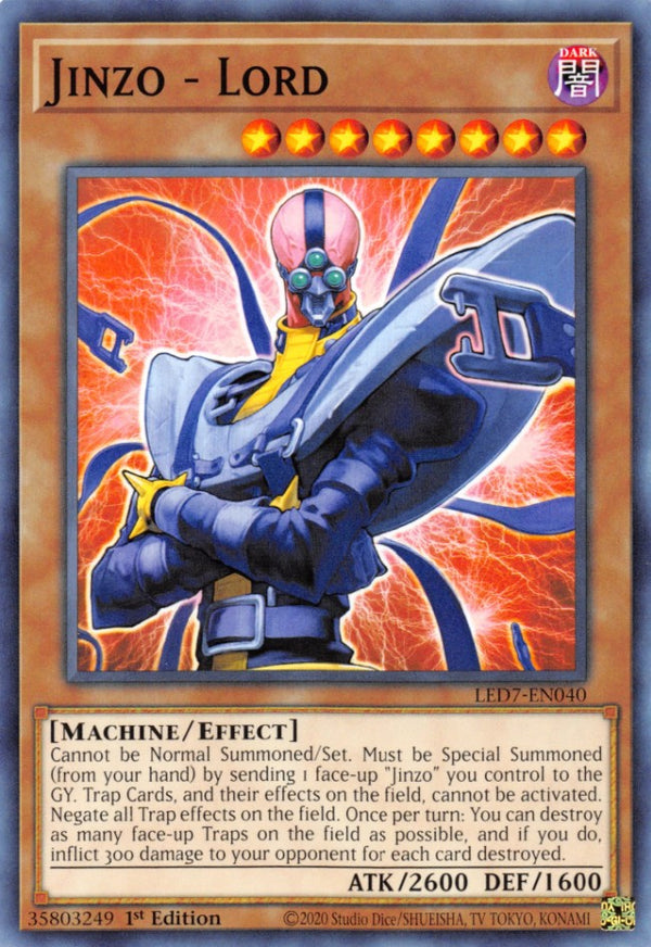 Jinzo - Lord - LED7-EN040 - Common - 1st Edition available at 401 Games Canada