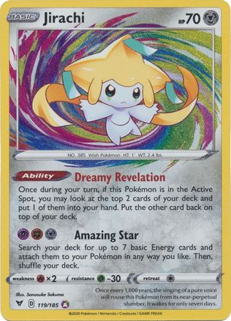 Jirachi - 119/185 - Amazing Rare available at 401 Games Canada