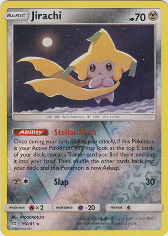 Jirachi - 99/181 - Holo Rare - Reverse Holo available at 401 Games Canada