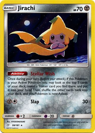 Jirachi - 99/181 - Holo Rare available at 401 Games Canada
