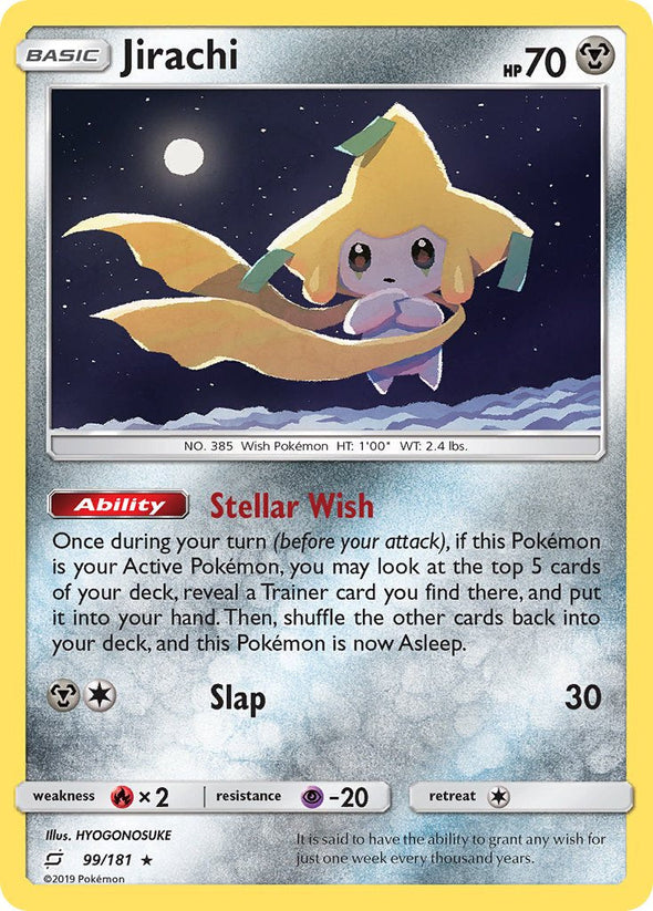 Jirachi - 99/181 - Rare - Theme Deck Exclusive available at 401 Games Canada