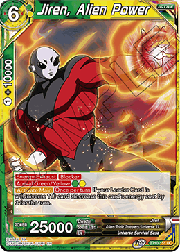 Jiren, Alien Power - BT10-151 - Uncommon (FOIL) (Reprint) available at 401 Games Canada