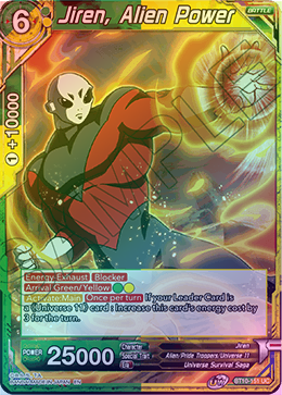 Jiren, Alien Power - BT10-151 - Uncommon (FOIL) available at 401 Games Canada