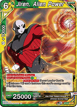 Jiren, Alien Power - BT10-151 - Uncommon available at 401 Games Canada