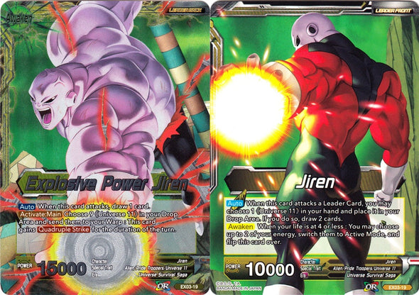 Jiren // Explosive Power Jiren - EX03-19 - Expansion Rare available at 401 Games Canada