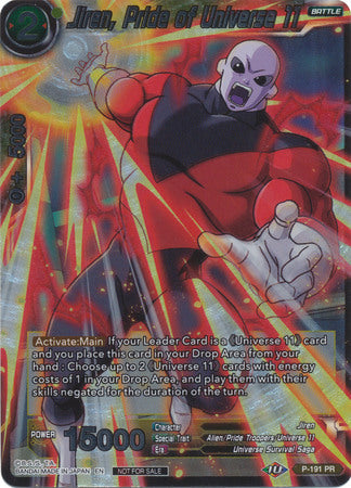 Jiren, Pride of Universe 11 - P-191 - Promo (Foil) available at 401 Games Canada