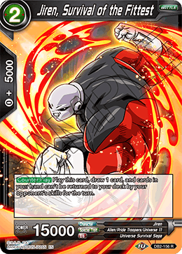 Jiren, Survival of the Fittest - DB2-156 - Rare available at 401 Games Canada