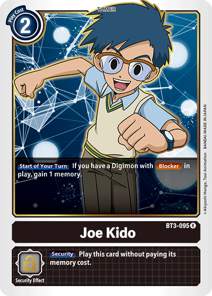 Joe Kido - BT3-095 - Rare available at 401 Games Canada