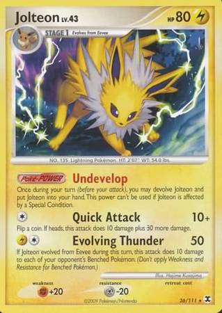 Jolteon - 26/111 - Rare available at 401 Games Canada