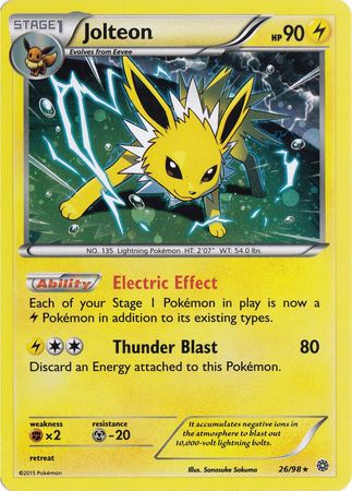 Jolteon - 26/98 - Alternate Holo - Promo available at 401 Games Canada