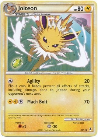 Jolteon - 45/95 - Uncommon available at 401 Games Canada