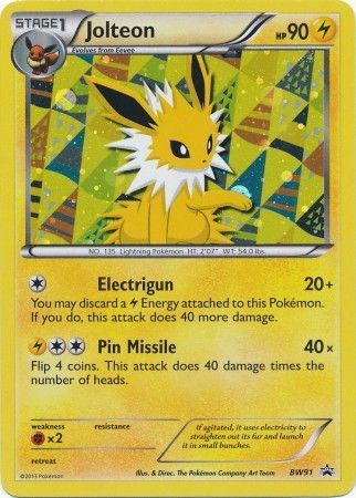 Jolteon - BW91 - Holo Promo available at 401 Games Canada