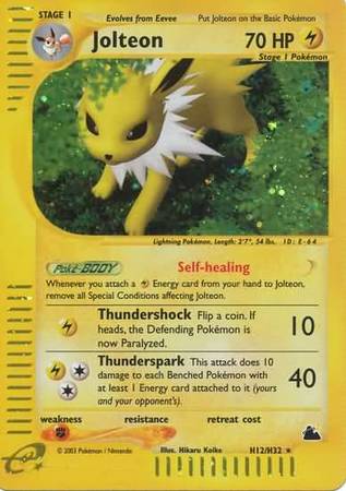 Jolteon - H12/H32 - Holo available at 401 Games Canada