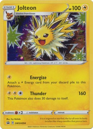 Jolteon - SWSH094 - Holo Promo available at 401 Games Canada