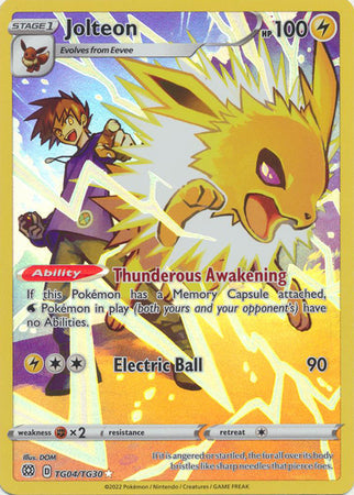 Jolteon - TG04/TG30 - Holo Rare available at 401 Games Canada