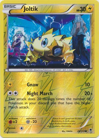 Joltik - 26/119 - Common - Reverse Holo available at 401 Games Canada