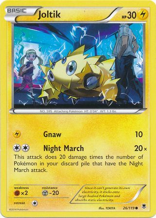 Joltik - 26/119 - Common available at 401 Games Canada