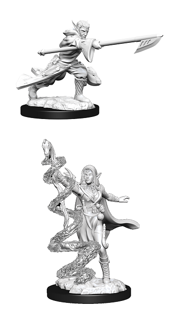 Joraga Warcaller Elves - Magic: The Gathering Unpainted Minis available at 401 Games Canada