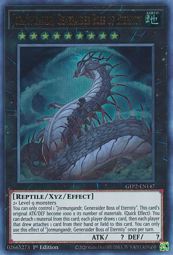 Jormungandr, Generaider Boss of Eternity - GFP2-EN147 - Ultra Rare - 1st Edition available at 401 Games Canada