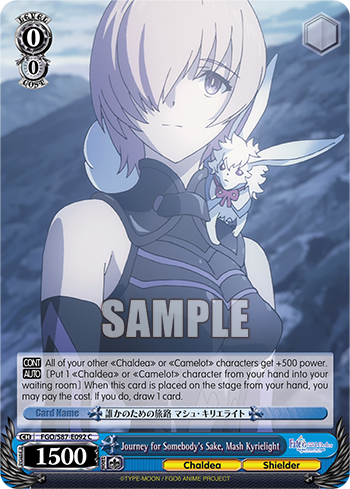 Journey for Somebody's Sake, Mash Kyrielight (Common) available at 401 Games Canada