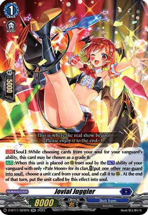 Jovial Juggler - D-BT11/022EN - Double Rare available at 401 Games Canada