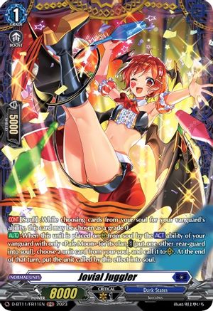 Jovial Juggler - D-BT11/FR11EN - Frame Rare available at 401 Games Canada