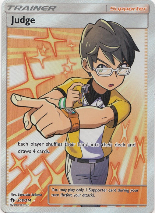 Judge - 209/214 - Full Art Ultra Rare available at 401 Games Canada