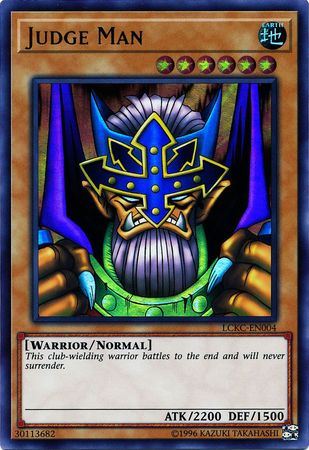 Judge Man - LCKC-EN004 - Ultra Rare - Unlimited available at 401 Games Canada