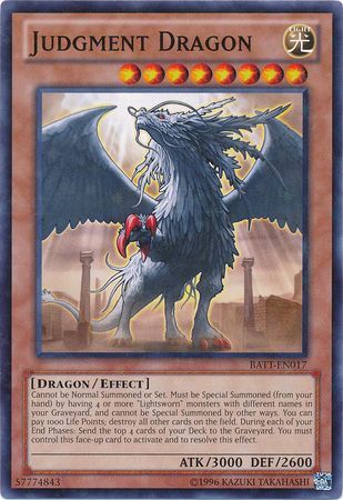 Judgment Dragon - BATT-EN017 - Starfoil Rare available at 401 Games Canada