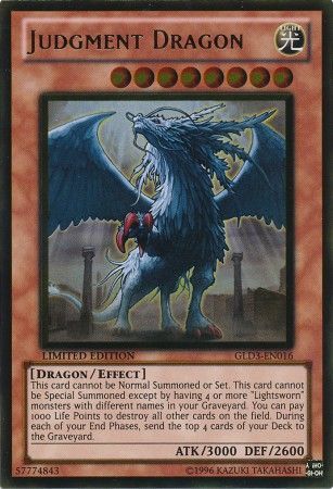 Judgment Dragon - GLD3-EN016 - Gold Rare - Limited Edition available at 401 Games Canada