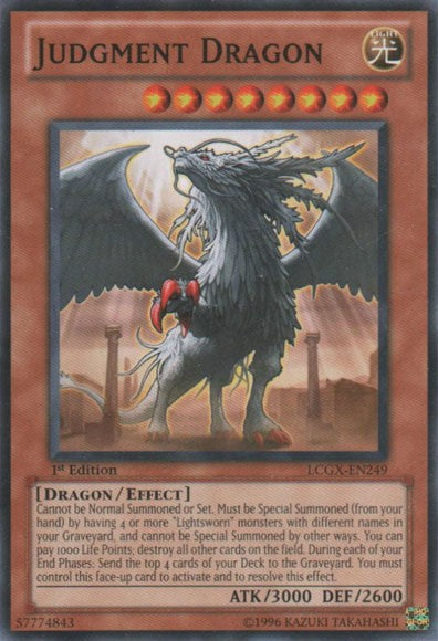 Judgment Dragon - LCGX-EN249 - Common - 1st Edition available at 401 Games Canada