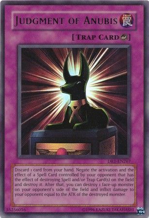 Judgment of Anubis - DR1-EN267 - Ultra Rare available at 401 Games Canada