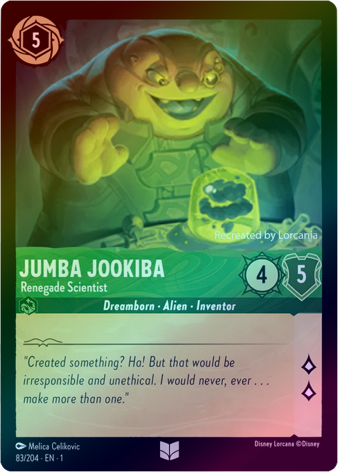 Jumba Jookiba (Renegade Scientist) - 83/204 - Uncommon (Foil) available at 401 Games Canada