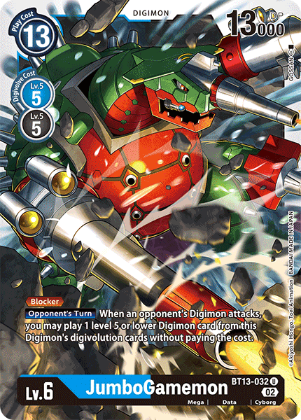 JumboGamemon - BT13-032 - Uncommon available at 401 Games Canada