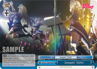 Jumpin' Girls! - BD/W73-E096R - Triple Rare available at 401 Games Canada