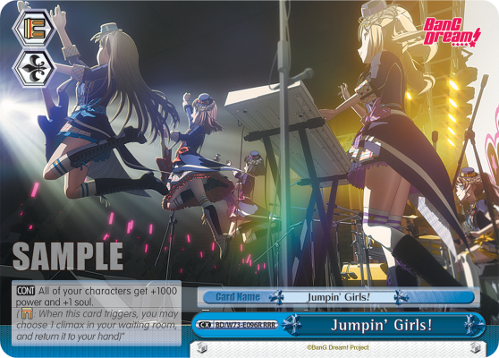 Jumpin' Girls! - BD/W73-E096R - Triple Rare available at 401 Games Canada