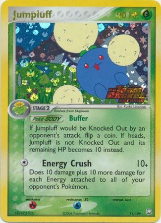 Jumpluff - 11/109 - Holo Rare - Reverse Holo available at 401 Games Canada