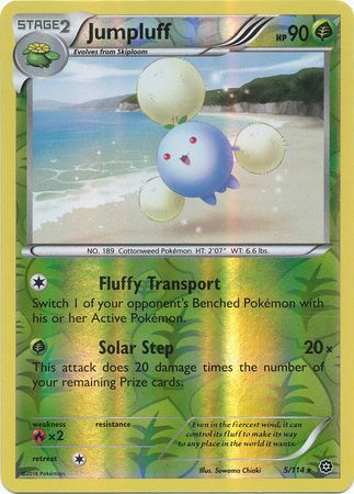 Jumpluff - 5/114 - Rare - Reverse Holo available at 401 Games Canada