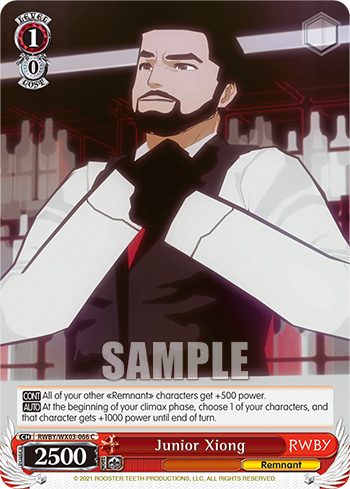 Junior Xiong - RWBY/WX03-E066 - Common available at 401 Games Canada