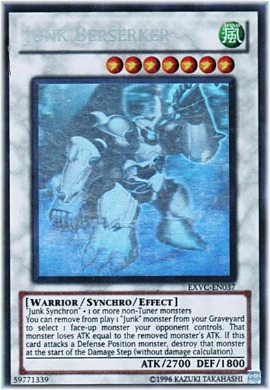 Junk Berserker - EXVC-EN037 - Ghost Rare - Unlimited available at 401 Games Canada