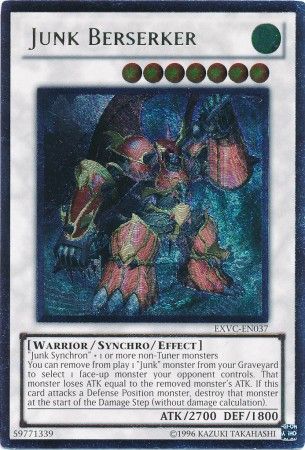 Junk Berserker - EXVC-EN037 - Ultimate Rare - Unlimited available at 401 Games Canada