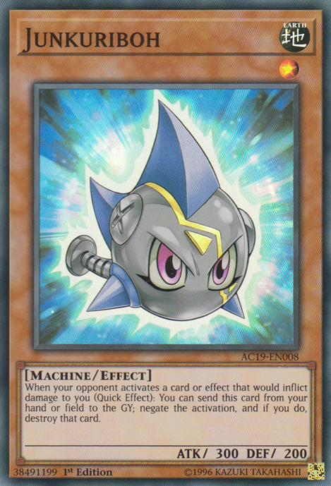 Junkuriboh - AC19-EN008 - Super Rare - 1st Edition available at 401 Games Canada