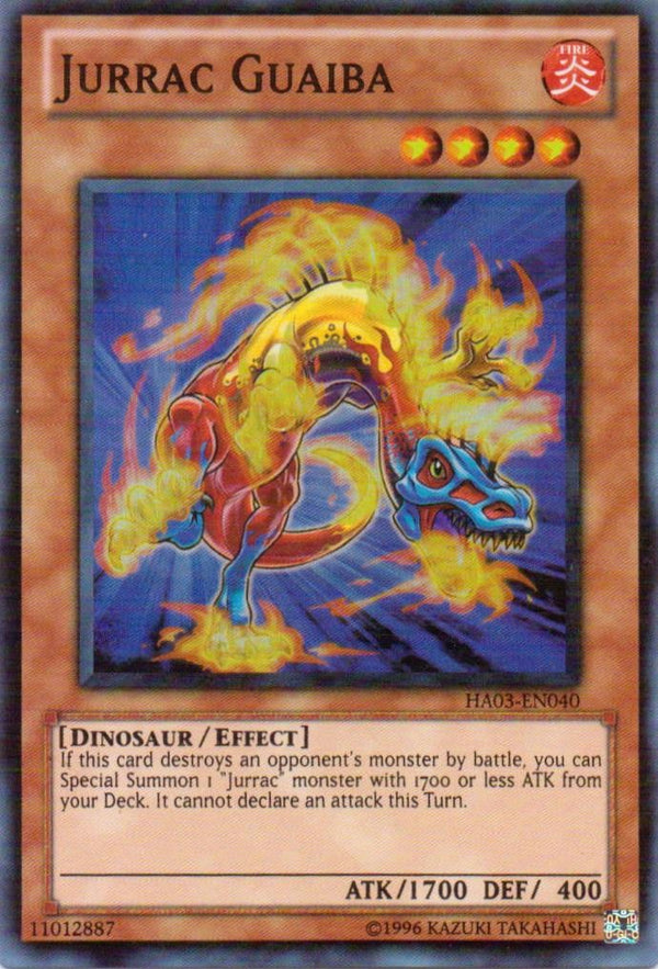 Jurrac Guaiba - HA03-EN040 - Super Rare - Unlimited available at 401 Games Canada