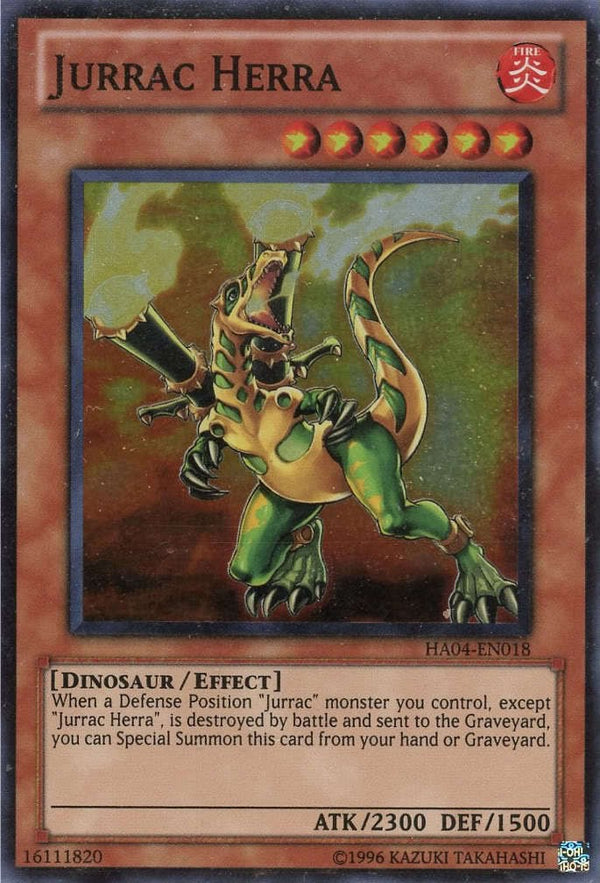 Jurrac Herra - HA04-EN018 - Super Rare - Unlimited available at 401 Games Canada