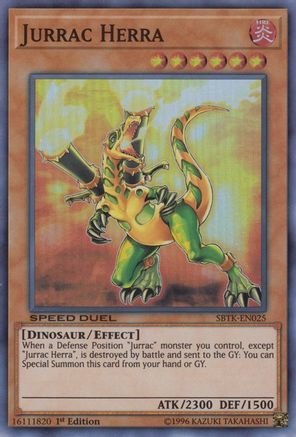 Jurrac Herra - SBTK-EN025 - Super Rare - 1st Edition available at 401 Games Canada