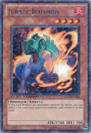 Jurrac Iguanon - DT03-EN014 - Rare Parallel Rare available at 401 Games Canada