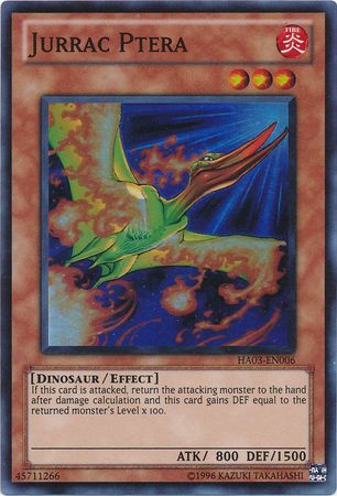 Jurrac Ptera - HA03-EN006 - Super Rare - Unlimited available at 401 Games Canada