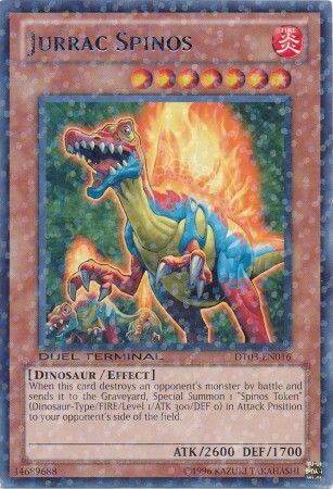 Jurrac Spinos - DT03-EN016 - Rare Parallel Rare available at 401 Games Canada