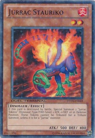 Jurrac Stauriko - DT03-EN069 - Normal Parallel Rare available at 401 Games Canada